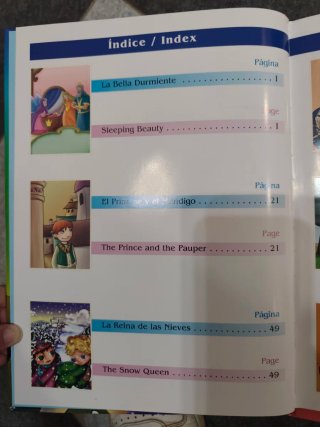 Cuento bilingüe Bilingual tales. Edición 5