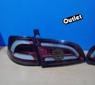 BY PILOTOS LED BAR SEAT IBIZA 6L 02-08 ROJO AHUMADO R148873C