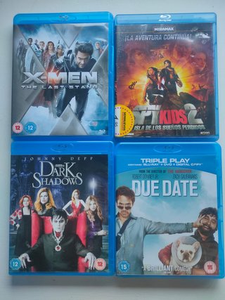 Pack 4 Películas Blu-ray – Comedia, Fantástico
