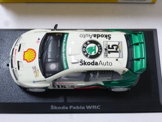 Scalextric UK NUEVO Skoda Fabia WRC Works 2003