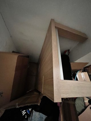 Mesa de centro madera y cristal