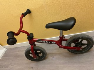 Bicicleta equilibrio Chicco roja