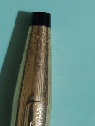 Bolígrafo Cross V20:14 Oro Laminado