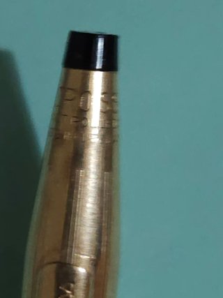Bolígrafo Cross V20:14 Oro Laminado