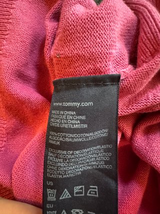 Tommy Hilfiger Maglione Scollo V Taglia L Uomo