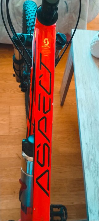Bicicleta Scott Roja/Naranja