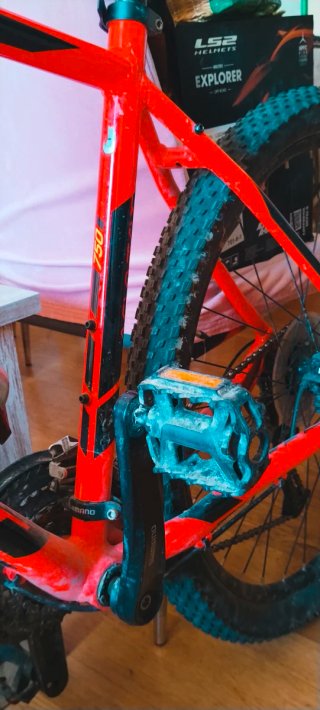 Bicicleta Scott Roja/Naranja