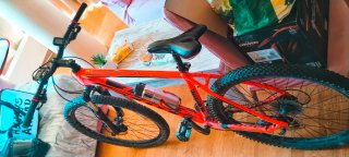 Bicicleta Scott Roja/Naranja