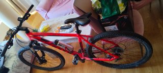 Bicicleta Scott Roja/Naranja
