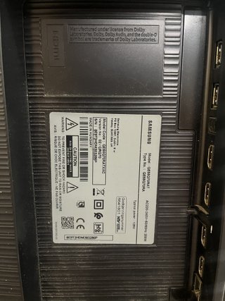 Televisor Samsung 55 Negro