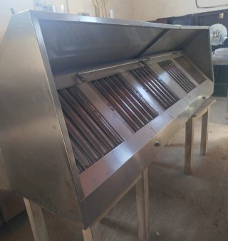 Campana extractora con aspersores 270 CM SIN MOTOR