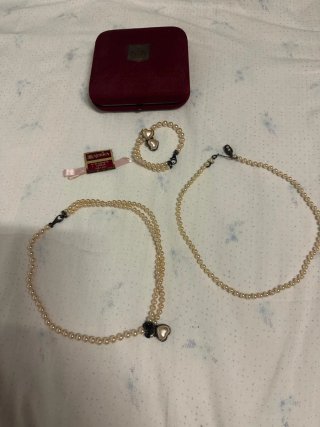 Conjunto Majorica Plata