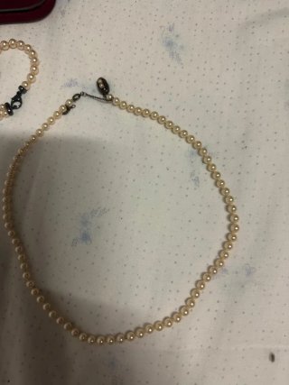 Conjunto Majorica Plata