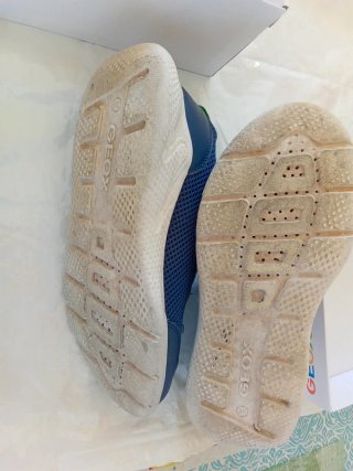 Scarpe bambino Geox blu/verde taglia 38
