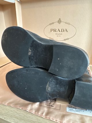 Stivali Prada CERVO SHINE Neri