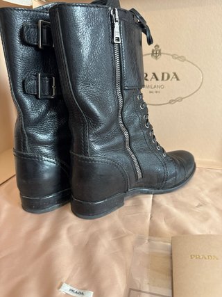 Stivali Prada CERVO SHINE Neri
