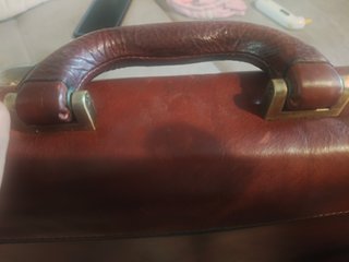 Borsa 24 ore Gianni Conti pelle marrone