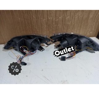 BY FAROS PARA SEAT IBIZA 6J 08-12 LUZ DIURNA FONDO CROMO R14