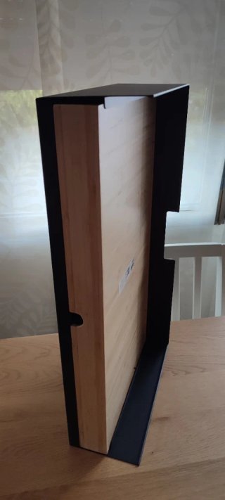 Soporte Monitor IKEA ELLOVEN Cajón Madera