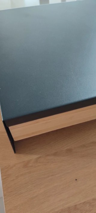 Soporte Monitor IKEA ELLOVEN Cajón Madera