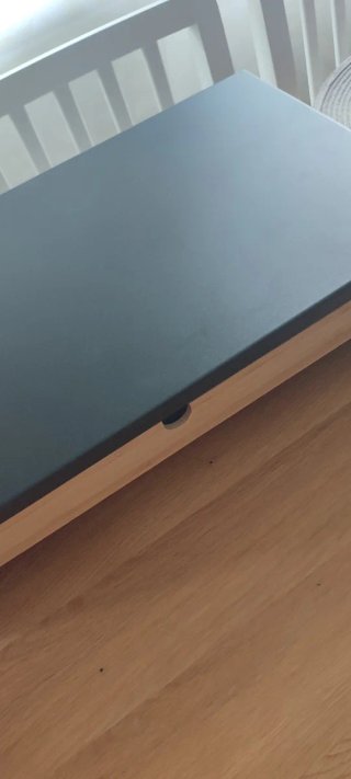 Soporte Monitor IKEA ELLOVEN Cajón Madera