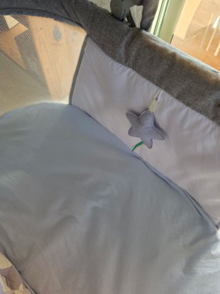 Cuna Plegable Kinderkraft Gris