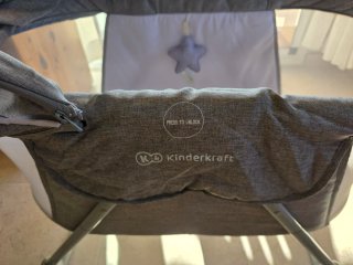 Cuna Plegable Kinderkraft Gris