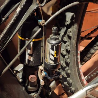 Manillar y potencia de bicicleta