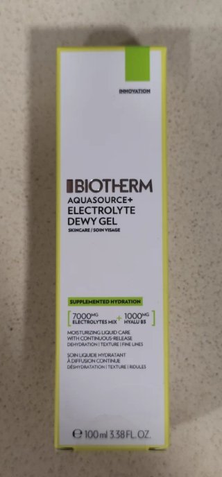 Biotherm Aquasource+ Electrolyte Dewy Gel 100ml