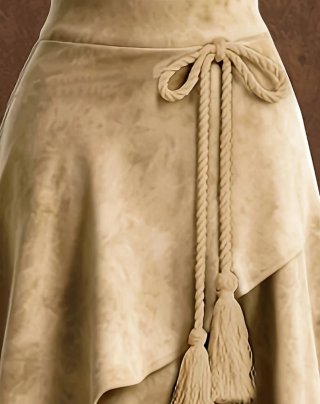 Gonna donna stile western vintage irregolare TG. M