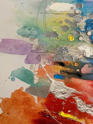 Cuadro abstracto moderno