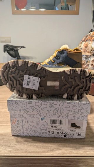 Botas infantiles caña alta