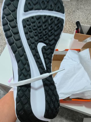 Zapatillas Nike Mujer Blancas y Rosas Nuevas