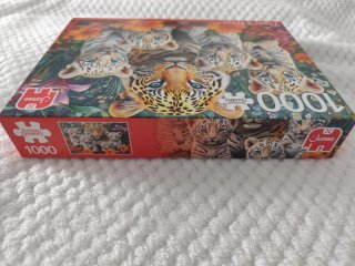 Puzzle 1000 Piezas Familia Tigres