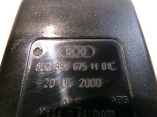 8l0858675h enganche cinturon audi a3 1.6 g 120592