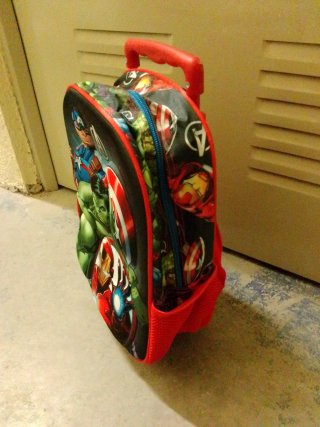 Mochila Capitán América Avengers, infantil....
