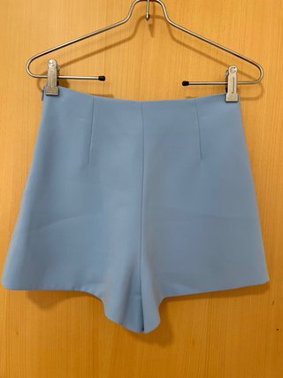 Shorts traje Zara azul
