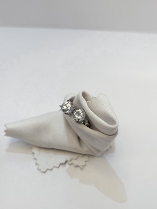 Pendientes Plata 925 Circonitas 'Luz Pura'