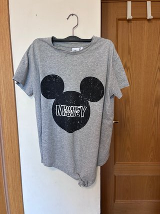 Camiseta Disney Mickey Mouse Gris