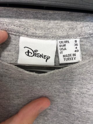 Camiseta Disney Mickey Mouse Gris