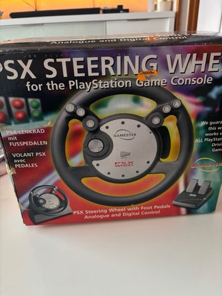 Volante PSX con Pedales Gamestop
