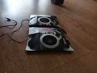 Altavoces Axe Plegables