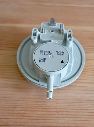 PRESOSTATO CALDERA SAUNIER ISOFAST F 35 E H-MOD