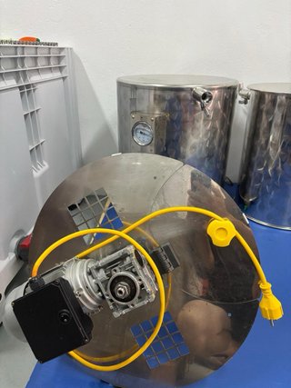 Olla Acero Inoxidable Motorizada