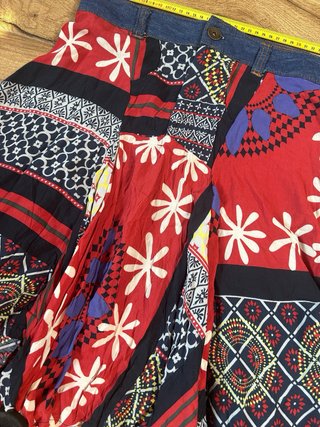 Falda Patchwork Desigual Mujer Talla 34