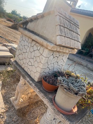 Barbacoa piedra
