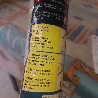 Scopa lavapavimenti SpaceMop