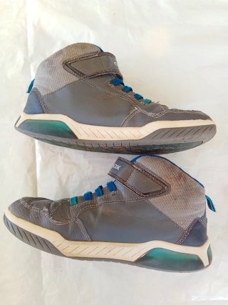 Scarpe Geox Bambino Blu/Grigie Tg 37