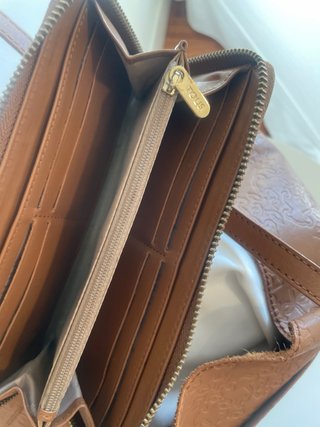 Bolso y cartera Tous piel camel