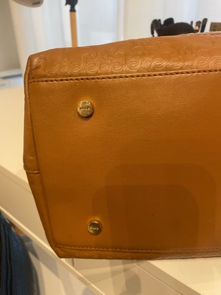 Bolso y cartera Tous piel camel